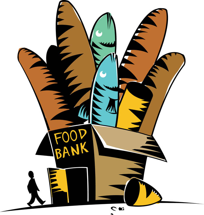 702x741 Clipart For Food Bank