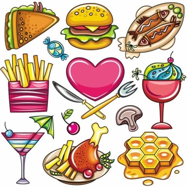 368x368 Fast Food Border Clip Art Clipart Collection