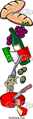 106x383 Italian Clip Art Borders Clipart