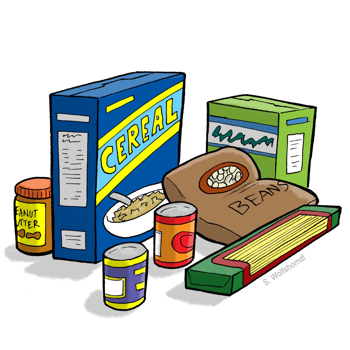 1200x1200 Please Clipart Canned Food