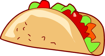 367x199 Fish Taco Clipart Transparent