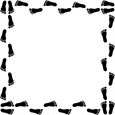 400x400 Foot Walking Feet Clip Art 4 Image