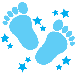 240x240 Baby Feet Baby Footprints Clipart 2 Clipart
