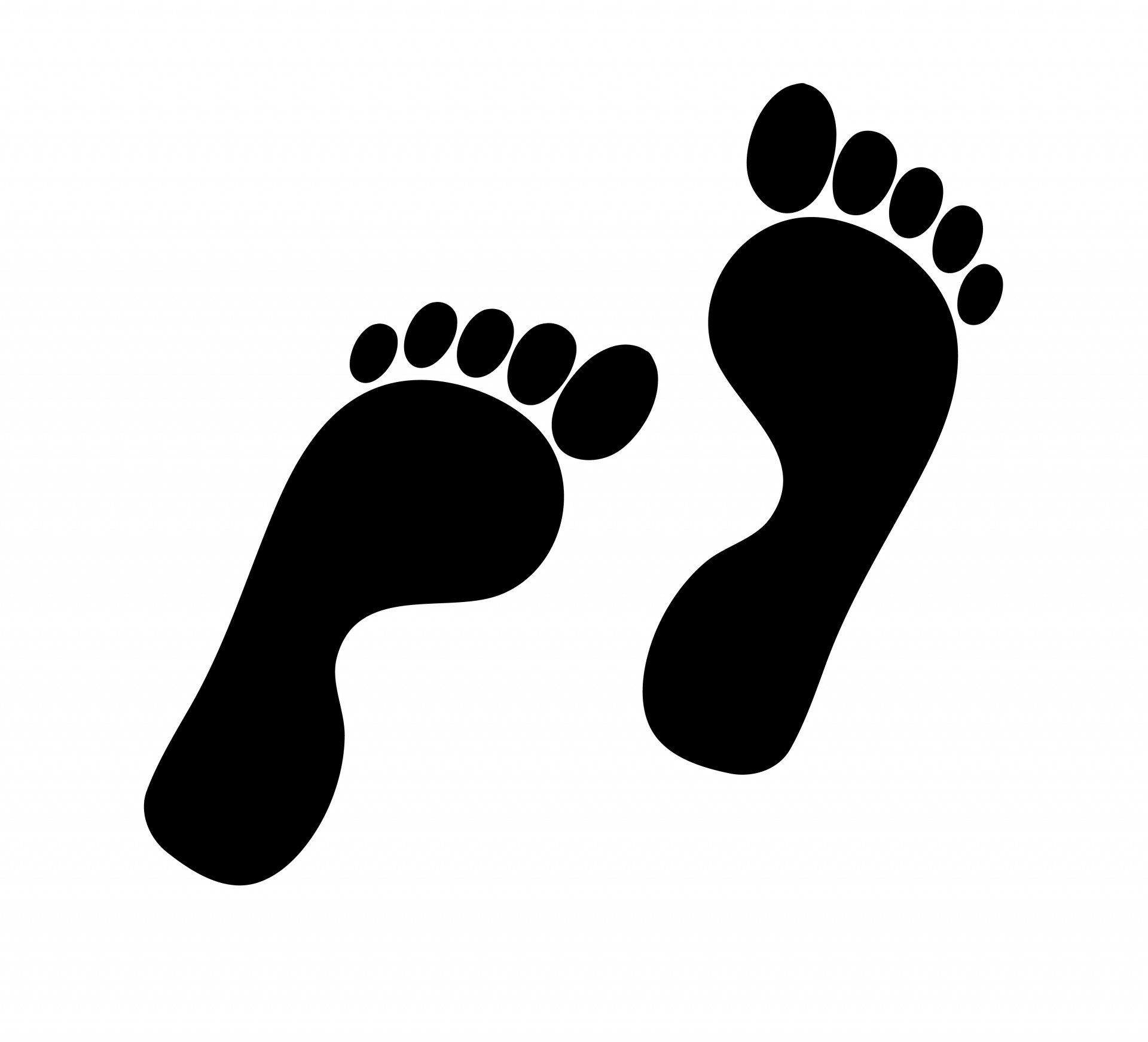 1920x1743 Footprints Clipart Clipartmonk