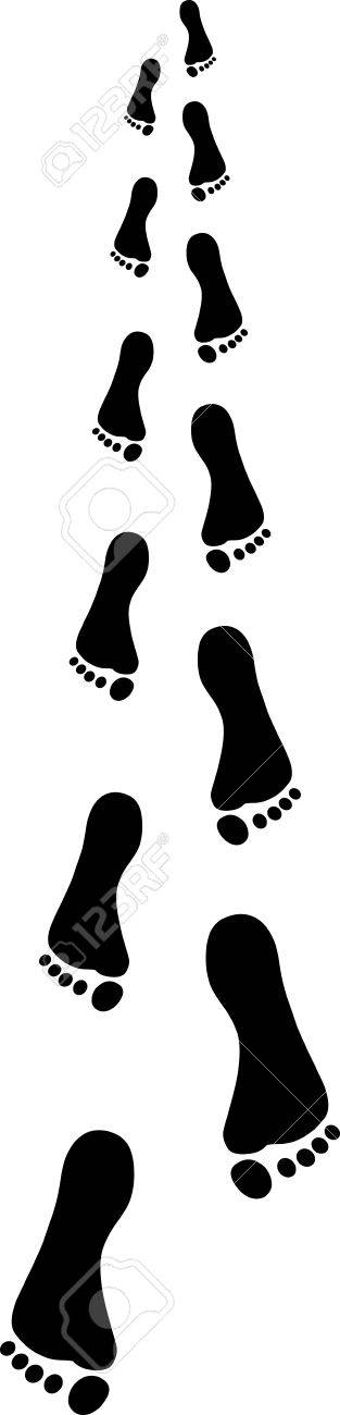 Foot Steps Clipart