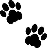 168x170 Royalty Free Footsteps Clip Art