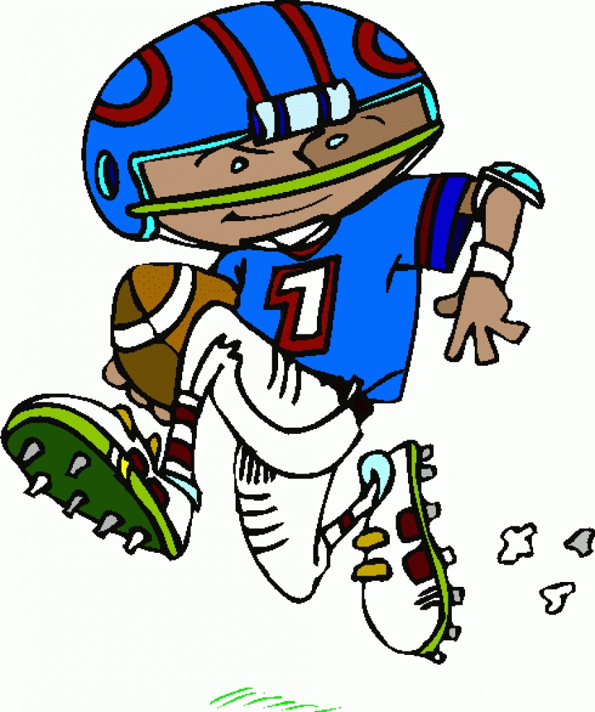 856x1024 Football Game Clipart