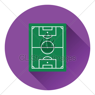 325x325 Icon Of Football Field Gl Stock Images