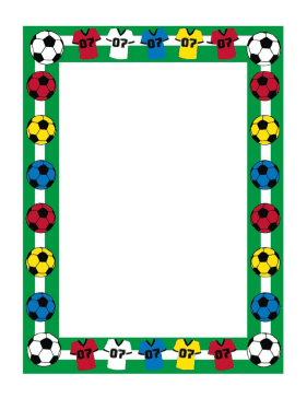 281x364 Free Clipart Football Borders