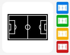 235x185 Soccer Field Outline Free Vector Basketball