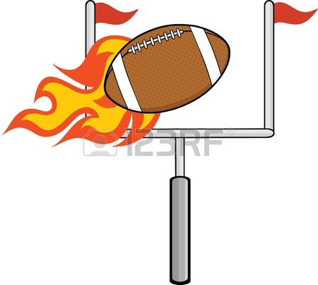 450x403 Black And White American Football Ball Cartoon Illustration