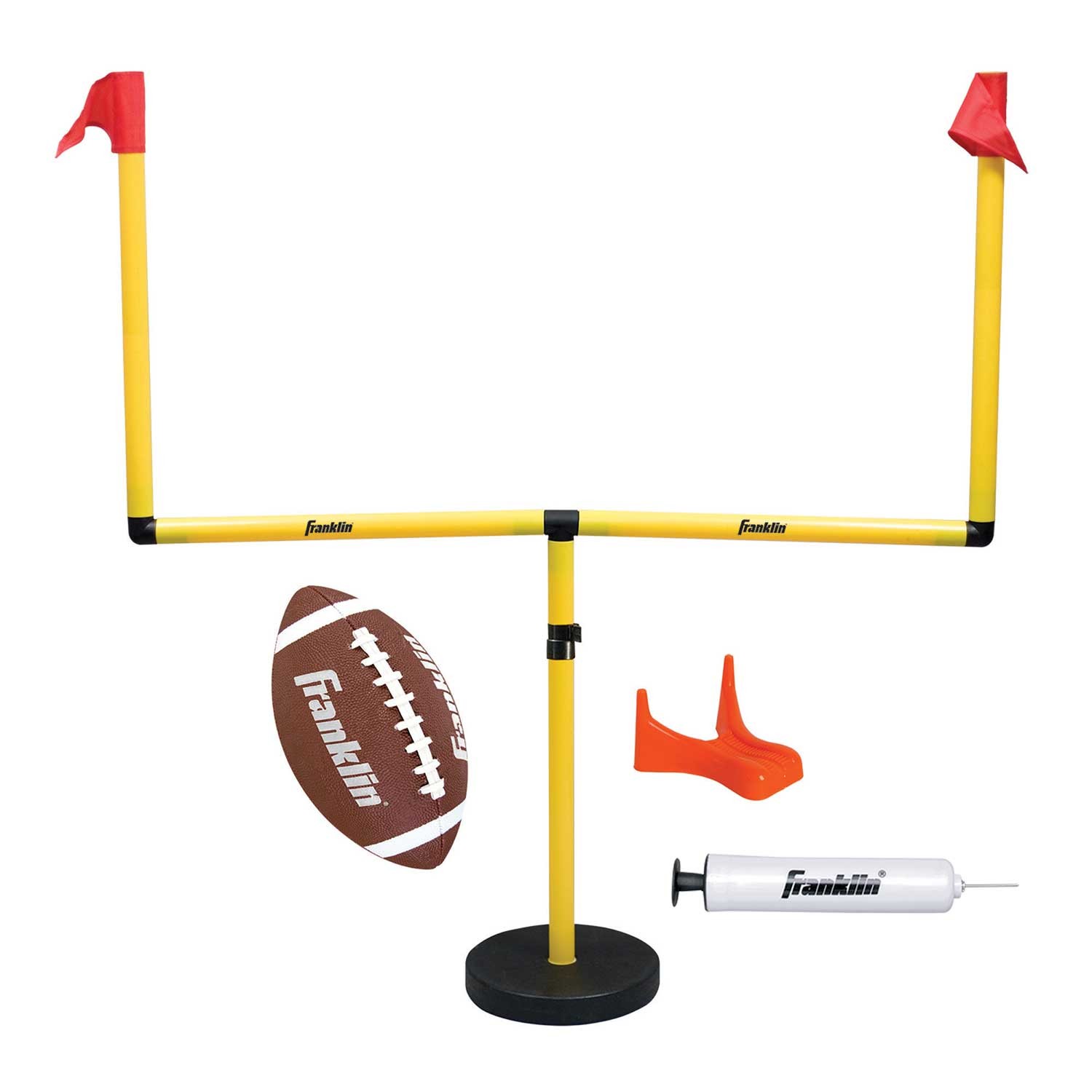 1500x1500 Kids Football Goal Post, Ball And Tee Franklin Sports