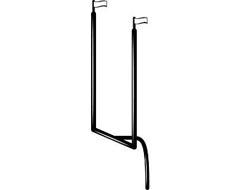 340x270 Mini Football Goal Post Newborn Prop With Padding And Stand