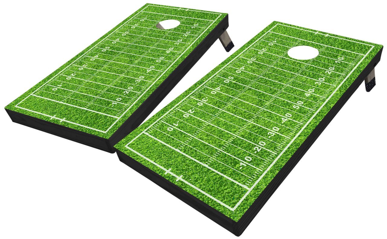 1280x792 Football Field Custom Cornhole Set