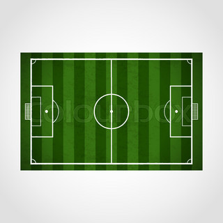 320x320 Football Background For Your Design. Players On Field, Soccer Ball