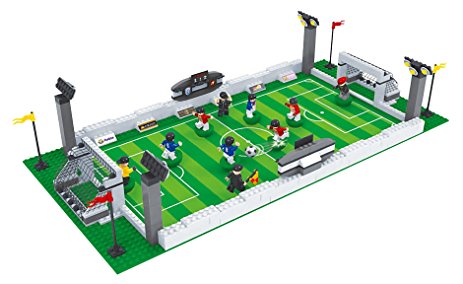 463x284 Brick Land Soccer Game Building Bricks Toy Set