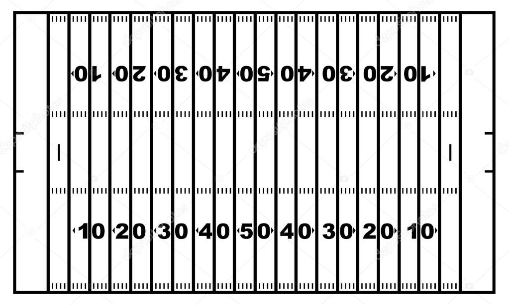 1023x614 American Football Field Stock Vector Dece11