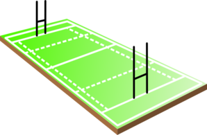 298x195 Football Field Rugby Field Clip Art