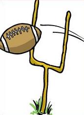 172x234 Free Football Goal Post Clipart