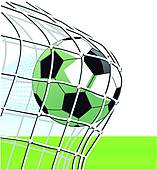 157x170 Football Goal Clip Art