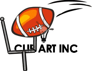 300x230 Football Field Goal Kick Clipart Panda