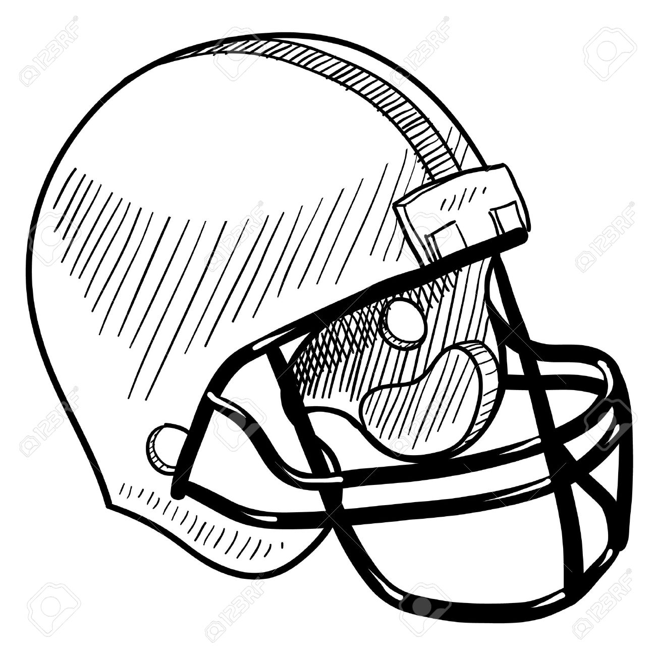 1300x1300 Football Helmet Clip Art