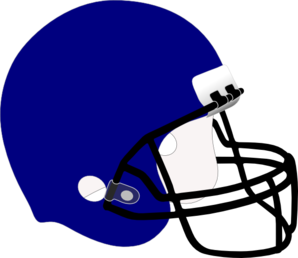 298x258 Blue Football Helmet Clip Art