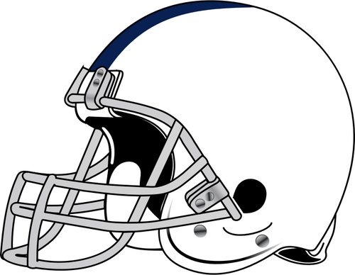 500x388 American Football Helmet Vector Drawing Public Domain Vectors