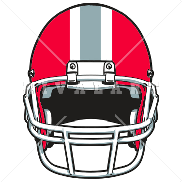 361x361 Football Helmet Drawing Front View Clipart Panda