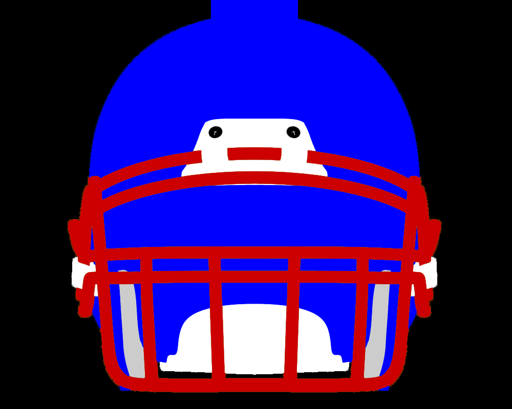 1000x800 Football Helmet Front View Clipart
