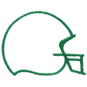 350x350 Football Outline Football Helmet Outline Clipart