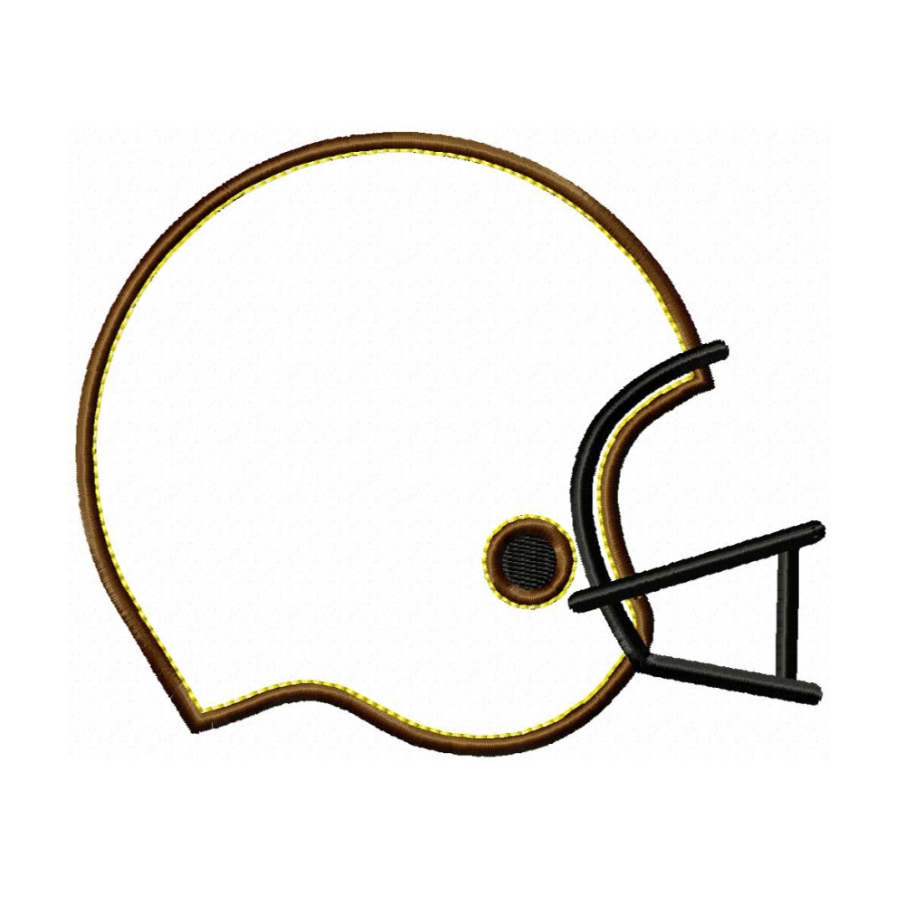 1000x1000 Printable Football Helmets Clipart