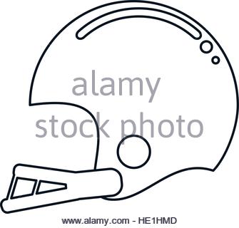 335x320 Drawing Helmet Mask American Football Equipment Vector
