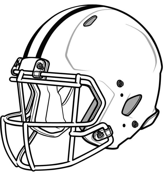 700x727 Football Helmets Coloring Pages 23876,