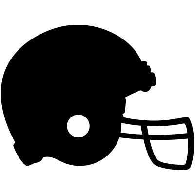 400x400 Red Football Helmet Clipart