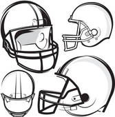 167x170 Football Helmet Clip Art
