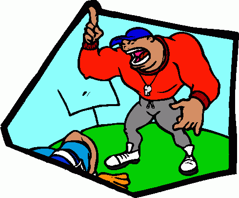 490x405 Football Coach Clipart