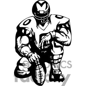 300x300 Football Man Clipart