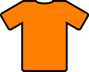 300x243 Orange Football Top Clip Art