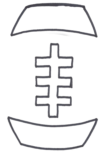 450x648 Football Laces Football Lace Clip Art Clipart 2