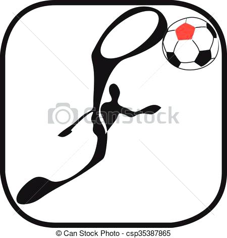 450x470 Football Clipart Images Royalty Free Football Illustration By