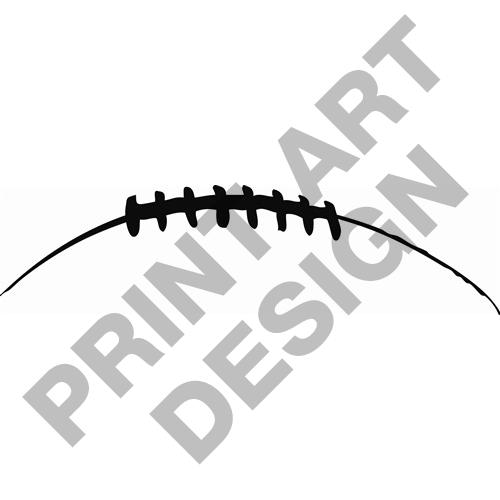 500x500 Football Clipart Football Lace
