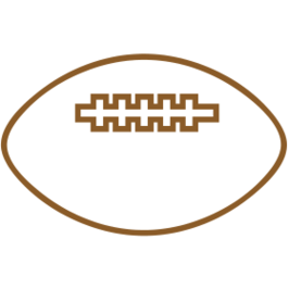 266x266 Football Outline Clipart Free To Use Clip Art Resource