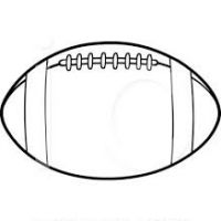 200x200 Football Laces Clipart