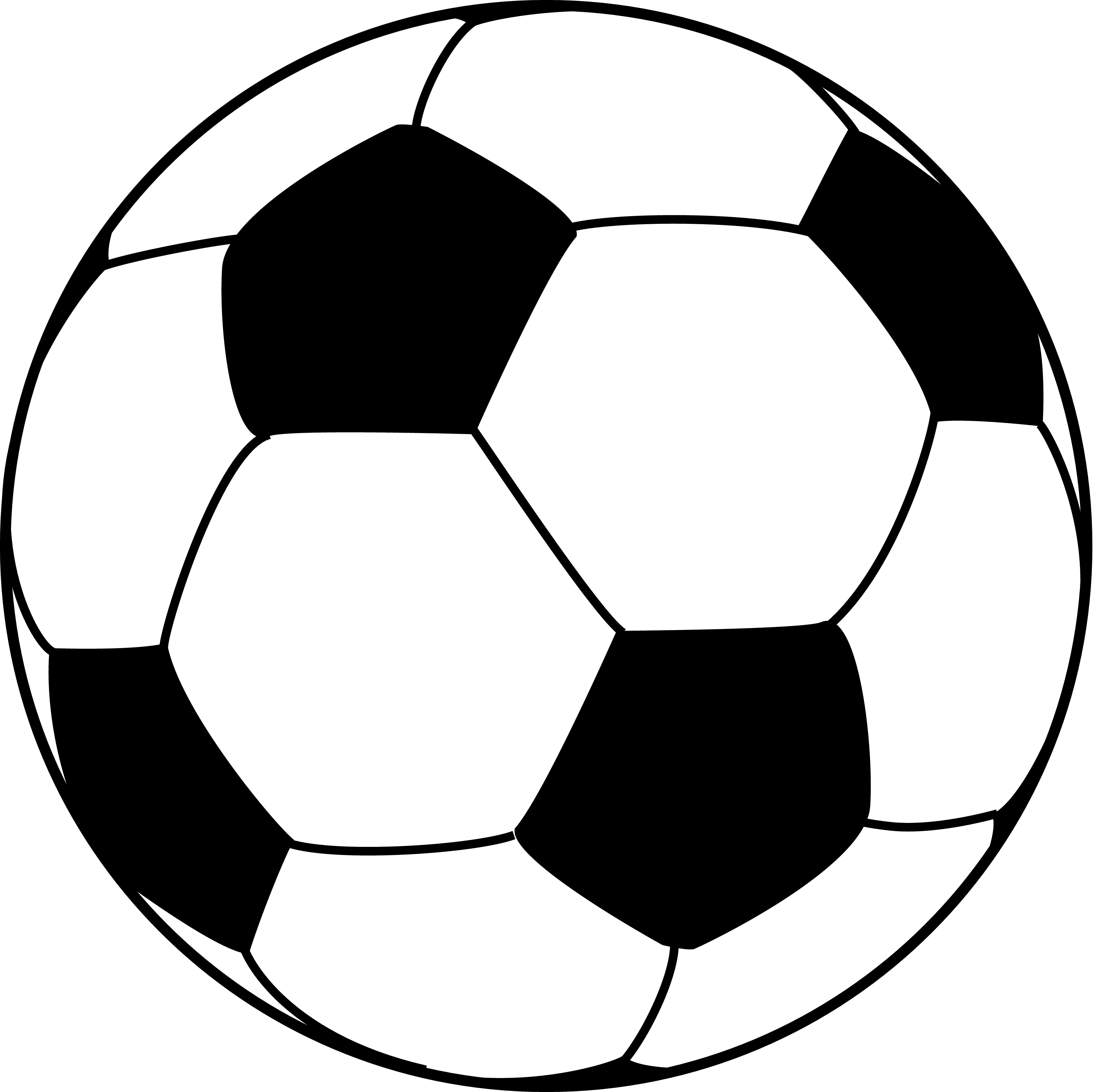 Football Line Drawing Free download on ClipArtMag