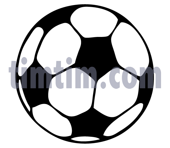 573x501 Free Drawing Of A Soccer Football Bw From The Category Sports
