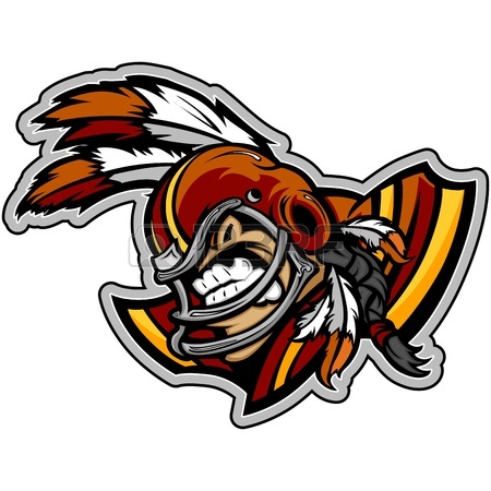 450x450 Graphic Lmage Of A Mean Tought Football Mascot With Football