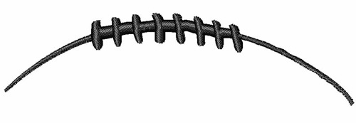 500x173 Football Outline Football Laces Outline Clipart