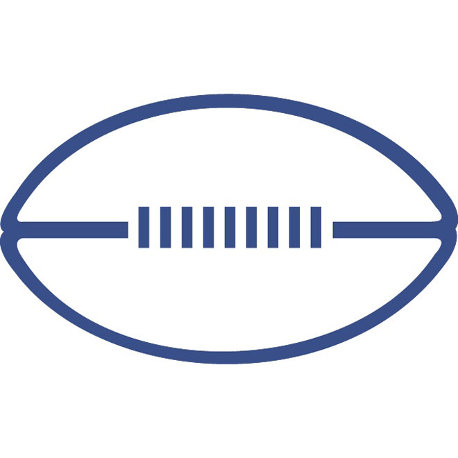 660x660 Best Football Outline Clipart