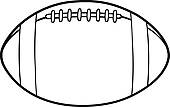 170x107 Football Ball Clip Art